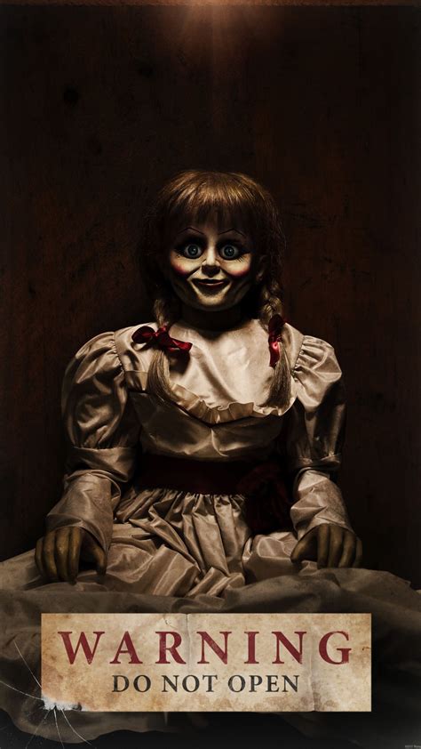 Annabelle Doll The Conjuring Poster Wallpaper Download Mobcup