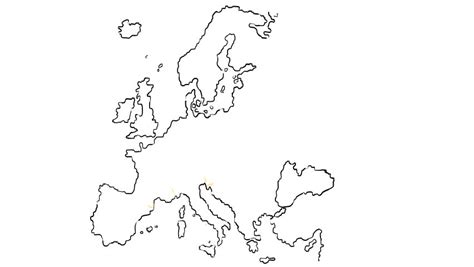 Europe Map Drawing At Explore Collection Of Europe
