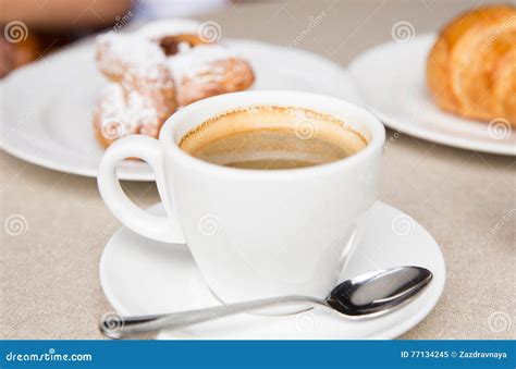 First I Need Coffee Stock Image Image Of Cream Taste 77134245