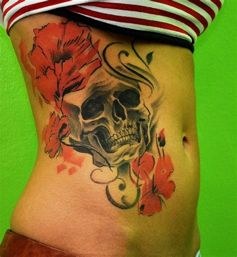 25 Awesome Skull Sleeve Tattoos Designs For Women Wassup Mate