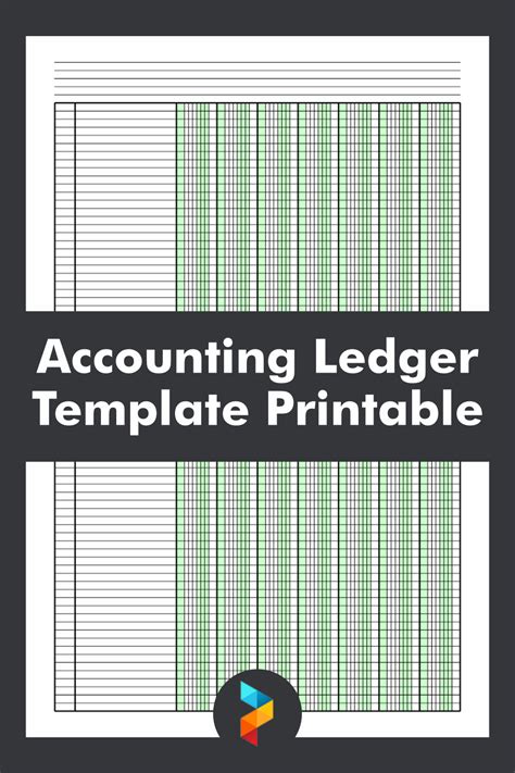 10 Best Accounting Ledger Template Printable For Free