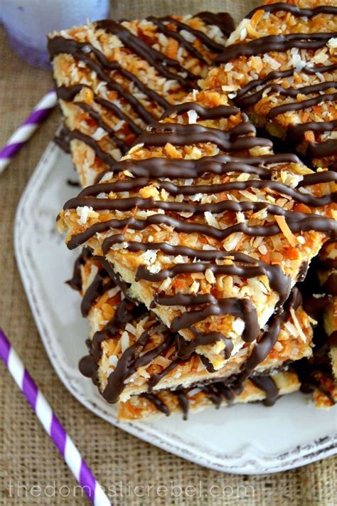 Samoas Sugar Cookie Bars Recipe Sugar Cookie Bars Chewy Sugar