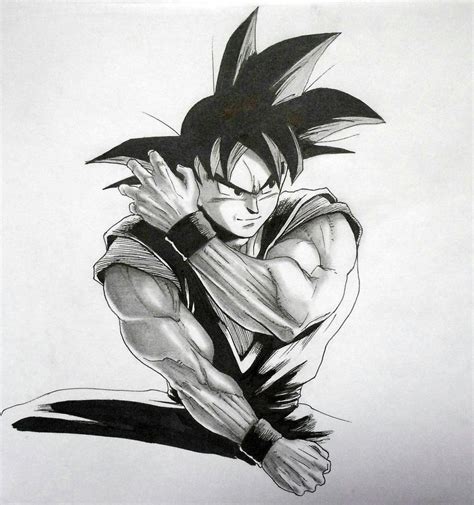 Goku Sketch Drawing At Explore Collection Of Goku