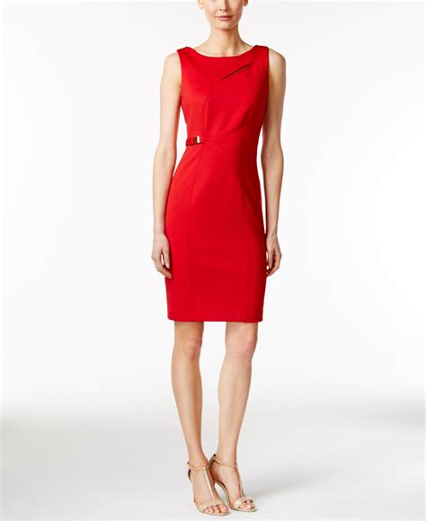 Macys Red Dresses