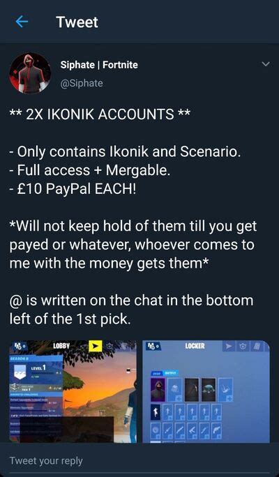 To get one, follow the instructions on my. Buying/selling Samsung Galaxy S10 Fortnite iKONIK Skin ...