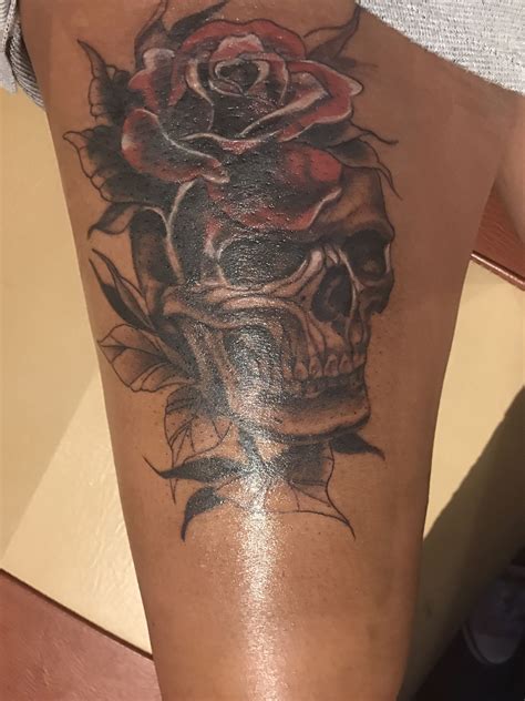 Beauty Within Skull Rose Tattoo Love Tattoos Skull And Rose Tattoo Tattoos