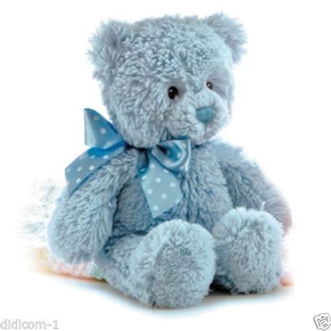 Baby Boys 12 Teddy Bear Cuddly Soft Toy Newborn T Blue With Images