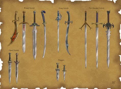 Ds Swords By Willowwisp On Deviantart