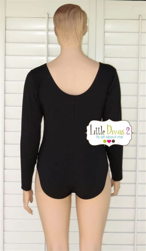 Plus Size Adult Long Sleeve Leotard