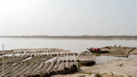 Nadia Jalangi Riverside West Bengal October 2018 Hooghly River Side