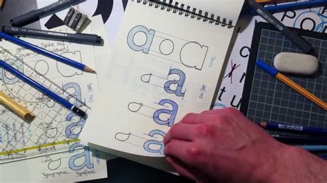 Hand Drawn Typography Basics Manual YouTube