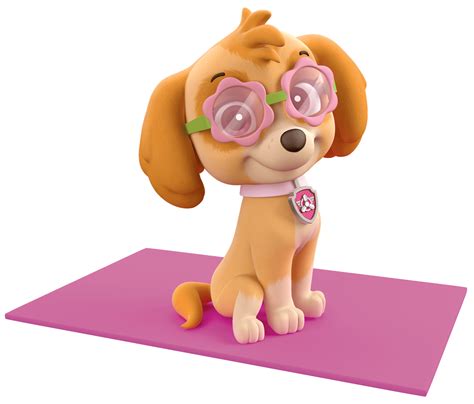 Skye Ready For The Gym Paw Patrol Clipart Png
