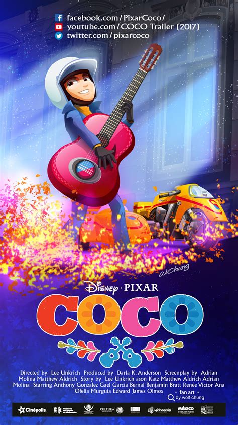 Coco 2017 Filmcocococo Movielee Unkrichmaxicowalt Disney