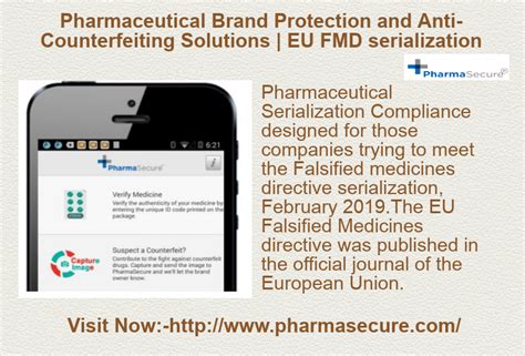 Pharmaceutical Brand Protection And Anti Counterfeiting Solutions Eu