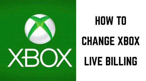 How To Change Your Payment Method On Xbox Live Payment Poin