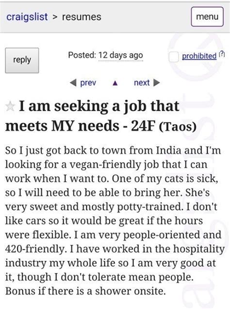Funny Craigslist Ads The Most Absurd Postings Ever
