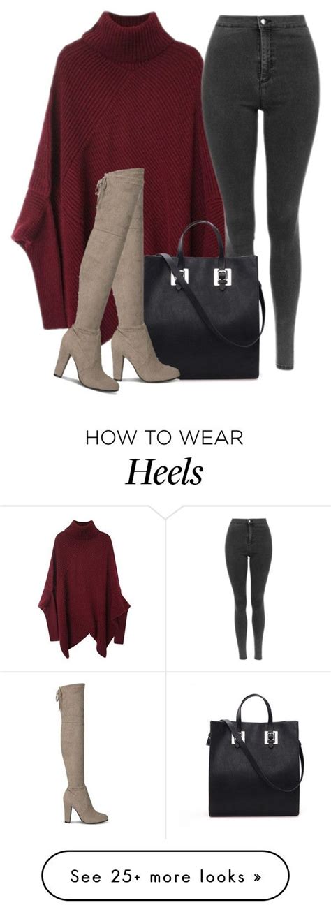 Heels Sets Polyvore Winter Outfits Fashion Wise Fashion