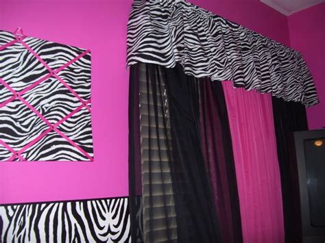 Hot Pink And Zebra Updated Zebra Print Bedroom Girl Room Room