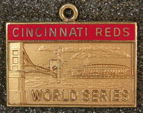 Original 1978 Cincinnati Reds World Series Press Pin Phantom Pin Baseball Cincinnati Reds