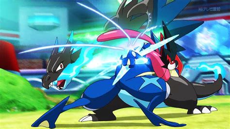 Ash Vs Alan Greninja Vs Charizard Amv Youtube