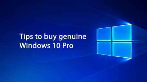 Tips To Buy Genuine Windows 10 Pro Product Key Turnkey Point