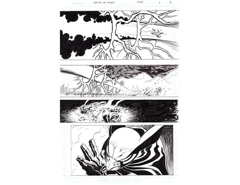 Original Art Issue 1 Page 12 Titan Mouse Of Might In Gary Shipman
