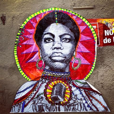 Nina Simone Street Art Art Graffiti Art