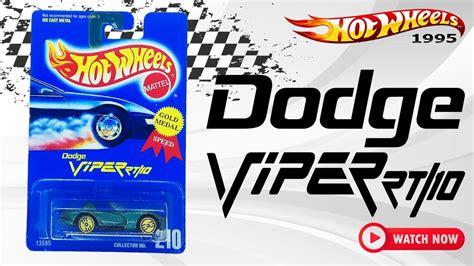 Diecast Hot Wheels Dodge Viper Rt10 Hw Uh Gold Medal Speed Collector