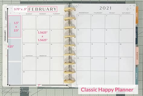 Happy Planner Box Sizes For Stickers Updated For 2022