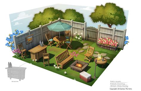 The Sims 4 Base Game Concept Art By Miles Dulay Simsvip