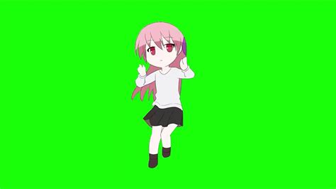Green Screen Tsukasa Dancing Tonikaku Kawaii Youtube