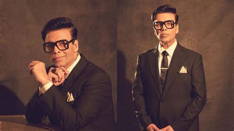 Karan Johar Shows You How To Wear Black And White Suit Like A Pro