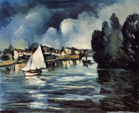 The Seine At Chatou 1908 Maurice De Vlaminck París 4 De Abril De