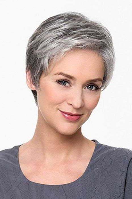 21 impressive gray hairstyles for women feed inspiration cheveux gris très courts cheveux