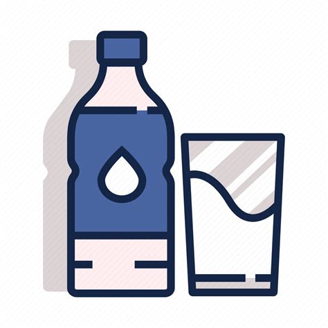 Drink Drinking Drinking Water Exercise Gym Healthy Water Icon