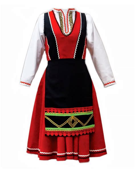 Costume Bulgare Folklorique Femmes Vetement National