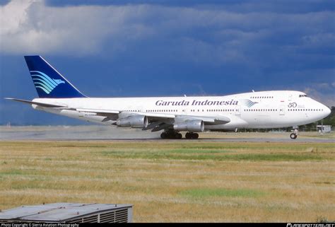 Pk Gsb Garuda Indonesia Boeing 747 2u3b Photo By Sierra Aviation Photography Id 740260