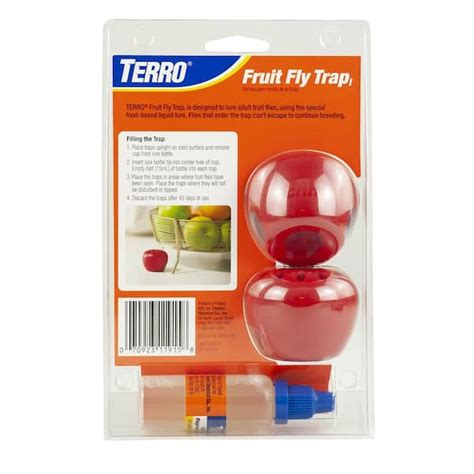 Terro Indoor Fruit Fly Trap 2 Count T2502 The Home Depot