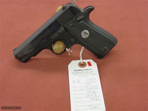 Colt Government Pocketlite .380 ACP