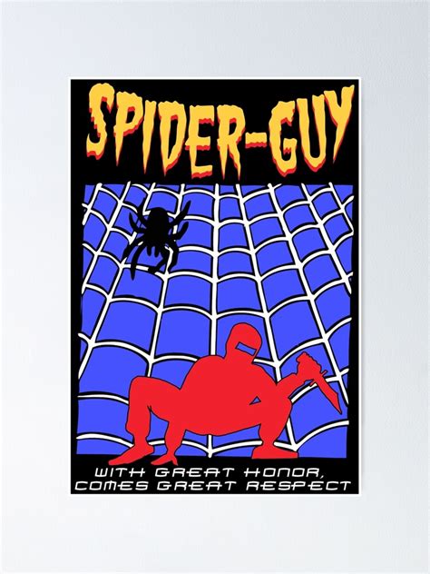 Póster Spider Guy Tobey Off Brand Funny Meme Knock Off Mcu Super Hero