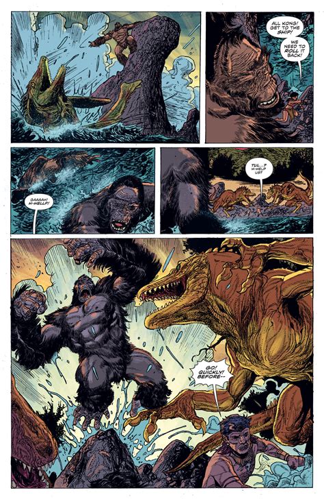 Read Online Kong Of Skull Island Comic Issue