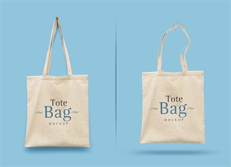 Free Hanging And Floating Tote Shopping Bag Mockup Psd Set Good Mockups