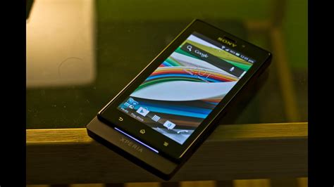 Sony Xperia Sola Unboxing And Hands On With Ics Youtube