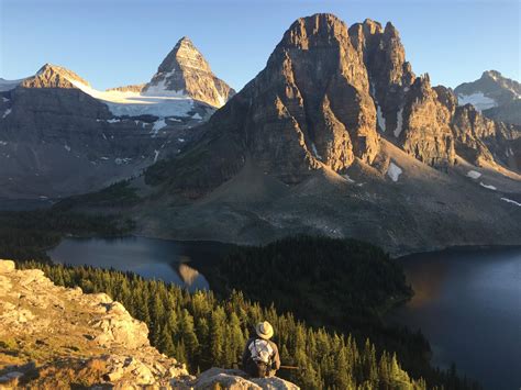 Took A Backpacking Trip To Mt Assiniboine Provincial Park In British