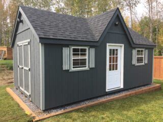 Safeguard your garden tools, patio furniture and more with durable storage sheds from canadian tire. North Country Sheds | Canada's Source for Wooden Storage ...