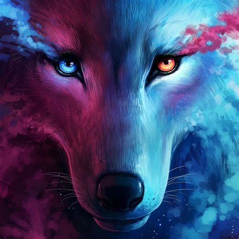 You can also upload and share your favorite fantasy wolf wallpapers. 2048x2048 The Galaxy Wolf Ipad Air HD 4k Wallpapers ...