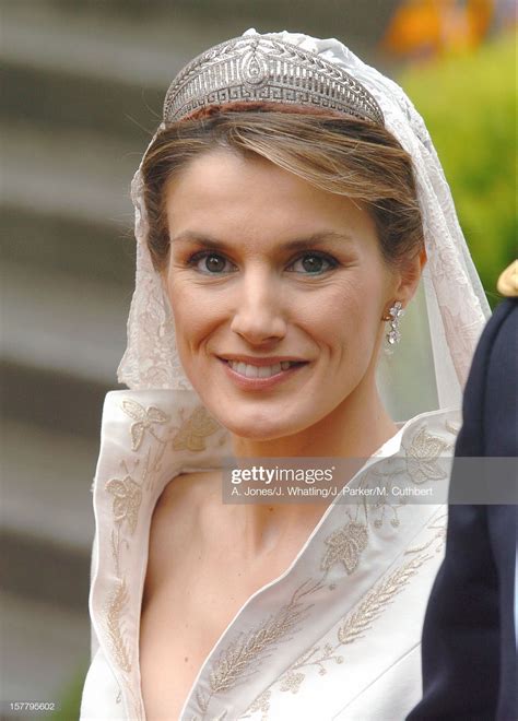 A Tiara De Diamante Da Prússia Reina De España Reina Letizia Tiara