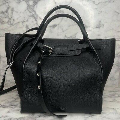 CELINE SMALL BIG BAG WITH LONG STRAP IN SUPPLE GRAINED CALFSKIN Luxury