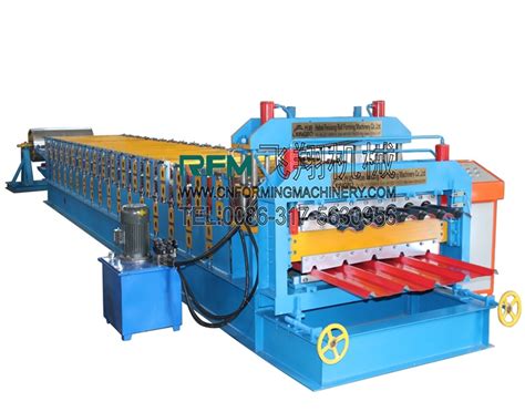 Full Automatic Ibr Roof Sheeting Roll Forming Machine With Double Deck