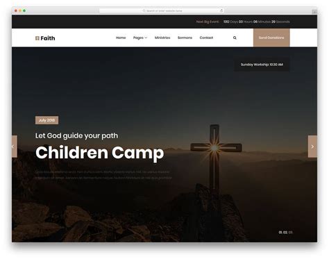 35 Best Free Church Website Templates To Preach Gospel